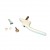 Aficionado inline window handle. Stylish window handle with white wipe clean button for white handle and black for all others. Comes with co-ordinated metal cover caps