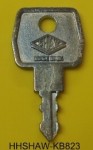 Shaw 823 Window Handle Key - EE34
