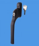 BLACK Vitawin Espag UPVC Window Handles