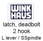Winkhaus Cobra  UPVC Door Lock 2 hook Lift lever or Split Spindle