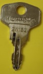Hoppe 2W153 Tilt & Turn Window Handle Key - EE75