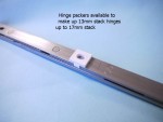 Hinge packers for upvc window hinges