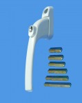 White Universal Window Handles