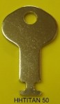 Titon Chelmer Window Handle Key - EE44