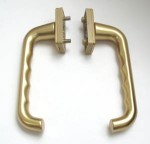 Hoppe non locking patio door handles