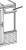 Diagram showing a window where top hung hinges would be used