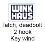 2 hook key wind winkhaus locking mech