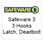 Safeware 3 UPVC Door Lock