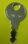 Hoppe 2W710 Tilt & Turn Window Handle Key - EE76