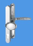 68mm UPVC door handles to suit Fullex system - 68mm centre, 215 screws, Lever/Pad