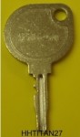 Titon 27 Window Handle Key - EE45