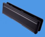 12" black letterbox with black surround