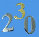 Door numbers for UPVC and Timber doors
