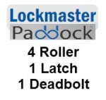 Lockmaster 4 roller Multipoint Door Lock Mechanism