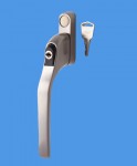 SILVER Vitawin Espag UPVC Window Handles
