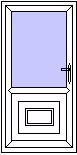 UPVC Door drawing