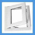Side hung window hinges