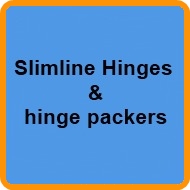 Slimline UPVC Window Hinges