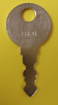 Mila B101 window handle key