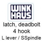Winkhaus Cobra  UPVC Door Lock 4 hook Lift lever or Split Spindle