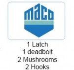Maco door locks -  Multipoint UPVC door lock