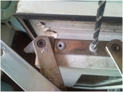 Removal of Rivited Friction hinges
