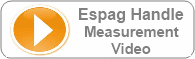 HOw to measure Espag Window Handles